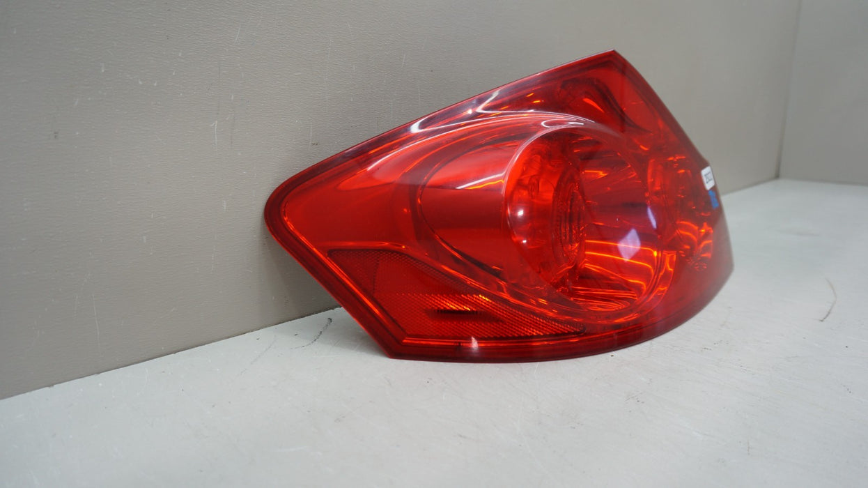2009-2013 INFINITI G37 SEDAN REAR LEFT DRIVER SIDE OUTER LED TAIL LIGHT OEM