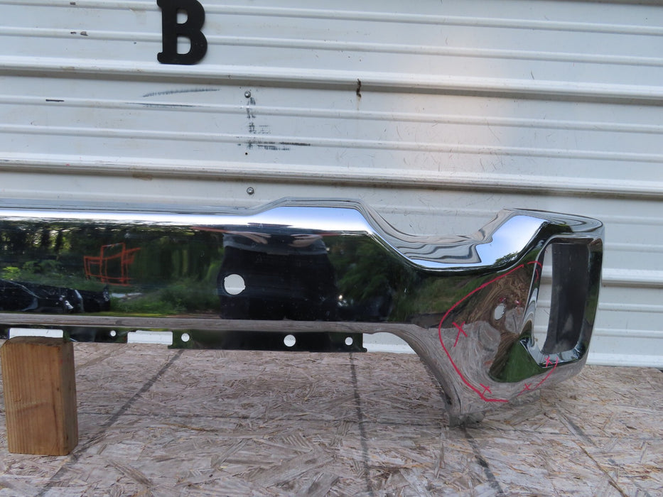 2020-2022 GMC SIERRA 2500 3500 HD FRONT METAL BUMPER COVER PANEL OEM 87819238