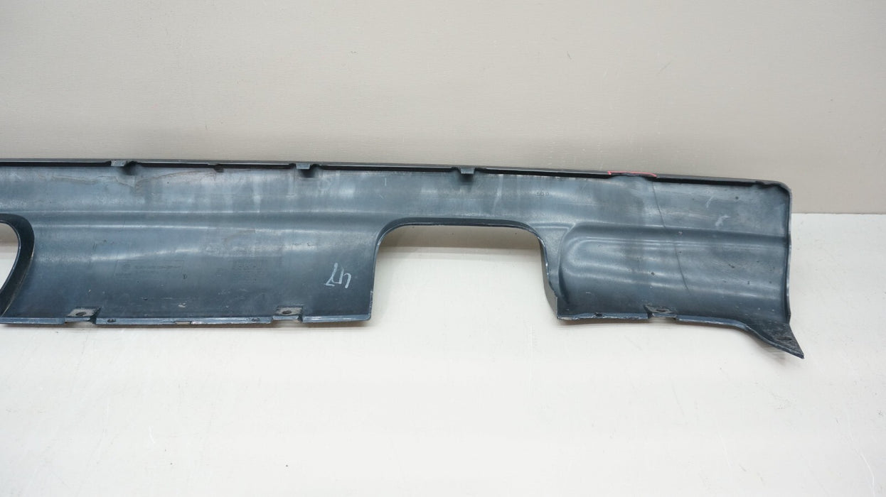 2001-2006 BMW M3 E46 REAR LOWER BUMPER LIP DIFFUSER OEM 2694729