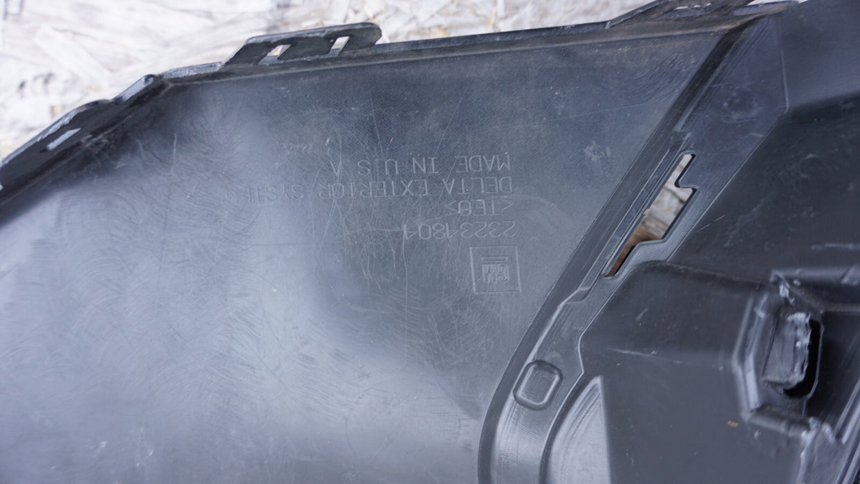 2018-2021 CHEVROLET TRAVERSE FRONT BUMPER COVER 23234804 OEM