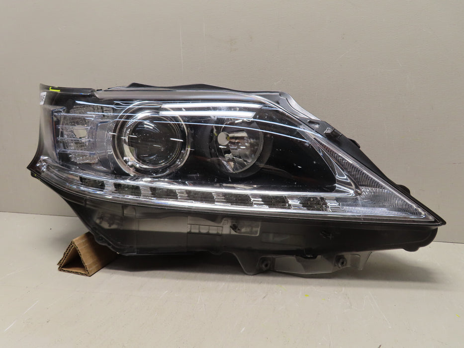 2013-2015 LEXUS RX350 RX450H RIGHT PASSENGER HEADLIGHT HALOGEN OEM PARTS ONLY!!