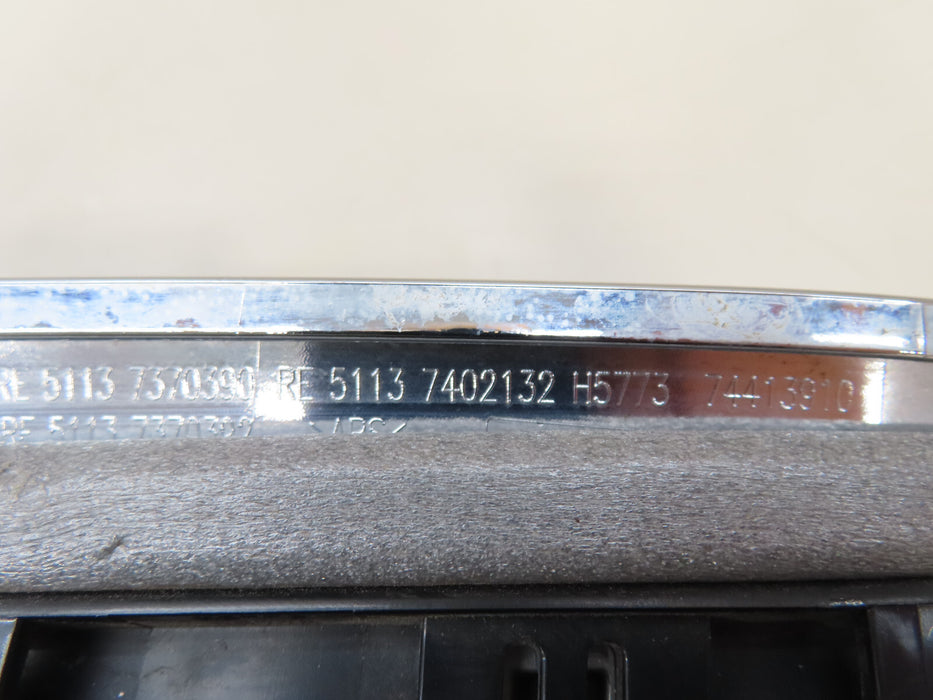 2015-2018 BMW 6 SERIES F06 F12 F13 LCI FRONT RIGHT KIDNEY GRILLE OEM 51137370392