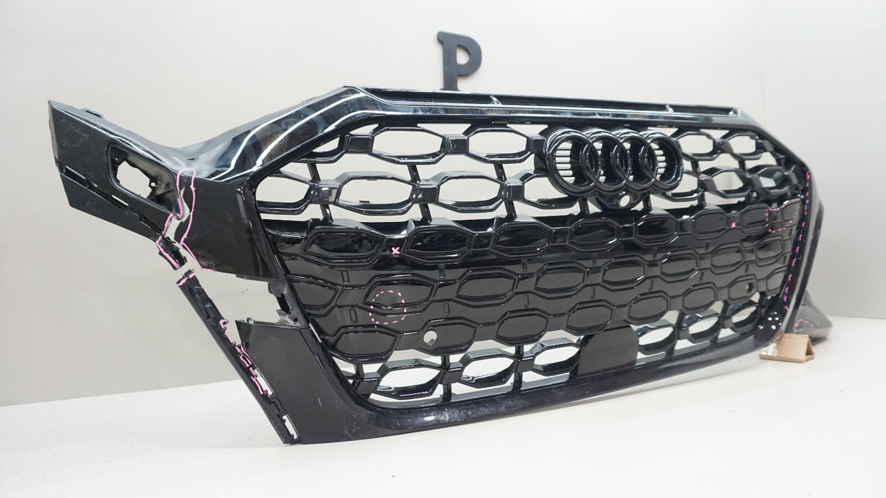 2021-2023 AUDI A3 S-LINE FRONT BUMPER COVER W/ GRILLE 8Y0807437 OEM 21 22 23