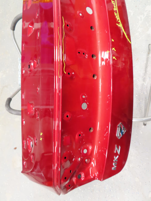 2013 2014 2015 2016 LINCOLN MKZ REAR TRUNK LID SHELL RED OEM
