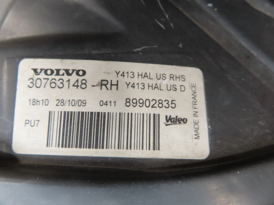 2010 2011 2012 2013 VOLVO VC60 FRONT RIGHT HEADLIGHT  HALOGEN OEM 30763148
