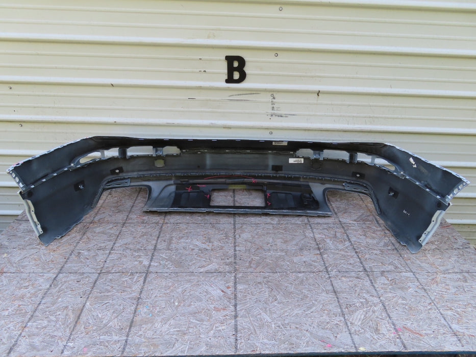 2017-2019 AUDI Q7 SUV REAR BUMPER COVER W/ LOWER VALANCE PANEL OEM 4M0807511