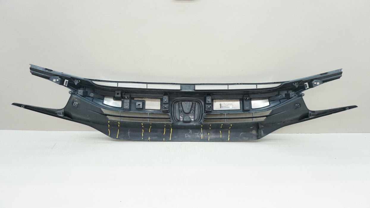 2016-2018 HONDA CIVIC FRONT BUMPER RADIATOR GRILLE OEM 71121-TBA-A01