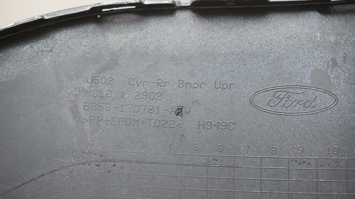 2011-2015 FORD EXPLORER REAR UPPER BUMPER COVER PANEL OEM BB53-17D781-AFW