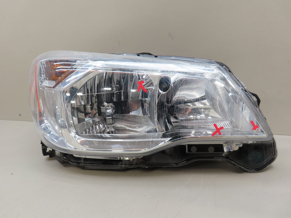 2014 2015 2016 SUBARU FORESTER RIGHT PASSENGER SIDE HALOGEN HEADLIGHT OEM