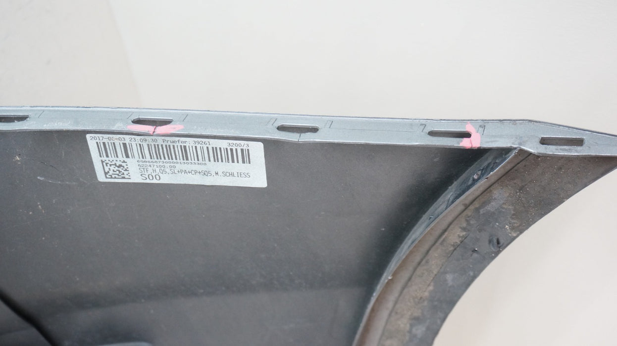 2013-2015 AUDI Q5 REAR BUMPER COVER PANEL OEM 8R0807511D