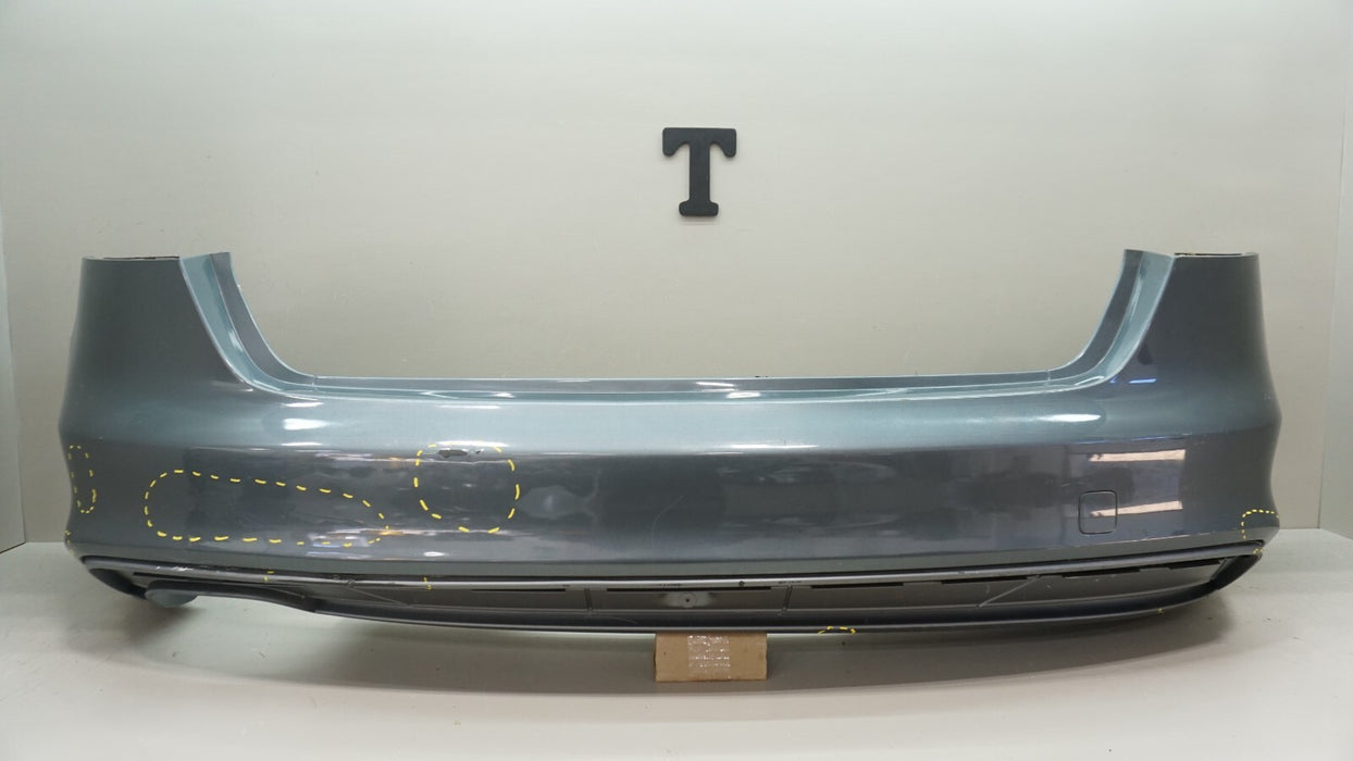 2013-2015 AUDI A4 REAR BUMPER COVER PANEL OEM 8K5807511J
