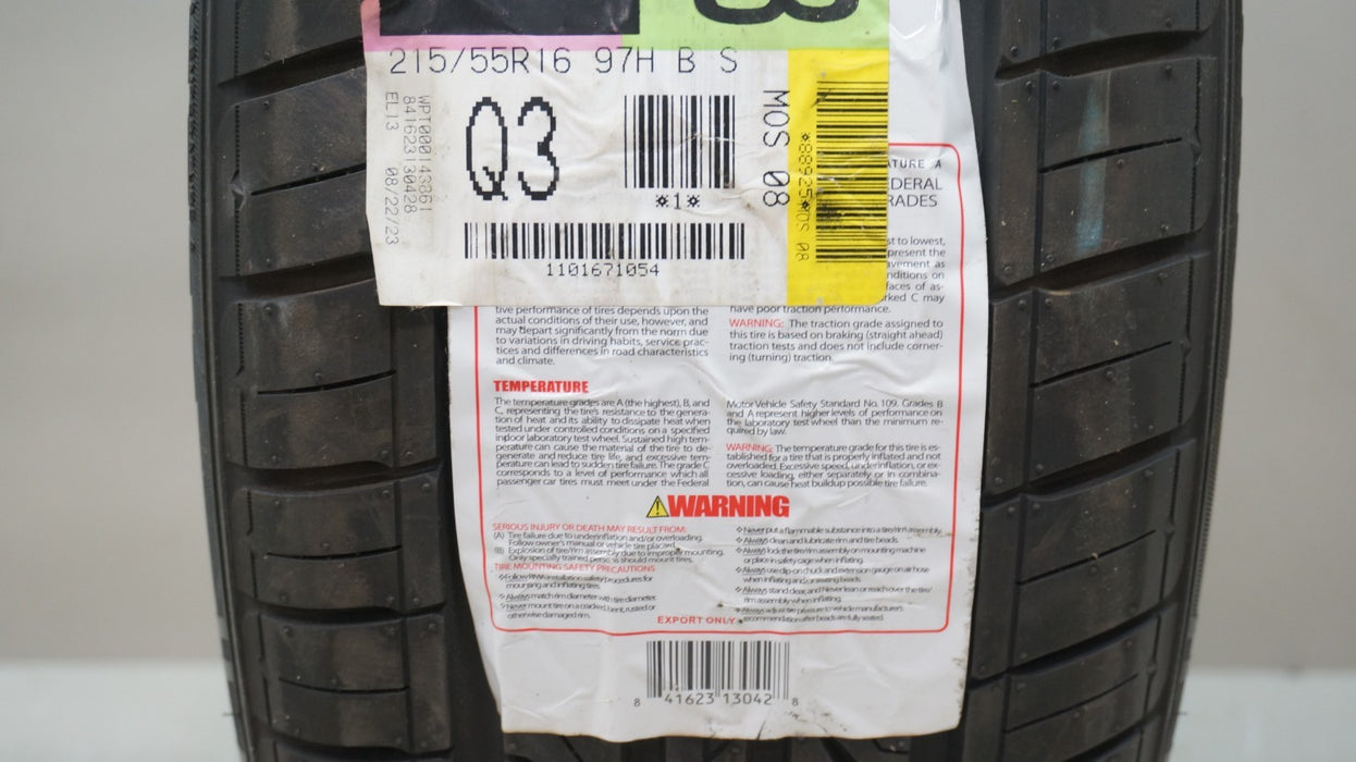 SENTURY TOURING 215/55R16 97H WHEEL TIRE NEW GOOD TREAD