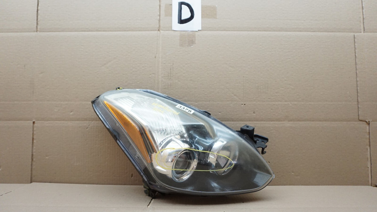 2010-2013 NISSAN ALTIMA COUPE RH RIGHT PASSENGER SIDE HALOGEN HEADLIGHT OEM
