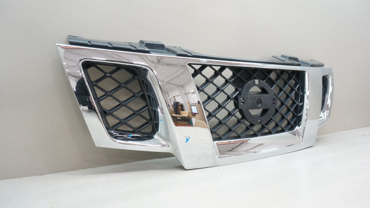 2009-2021 NISSAN FRONTIER FRONT CHROME BUMPER RADIATOR GRILLE OEM 62310-ZL00B