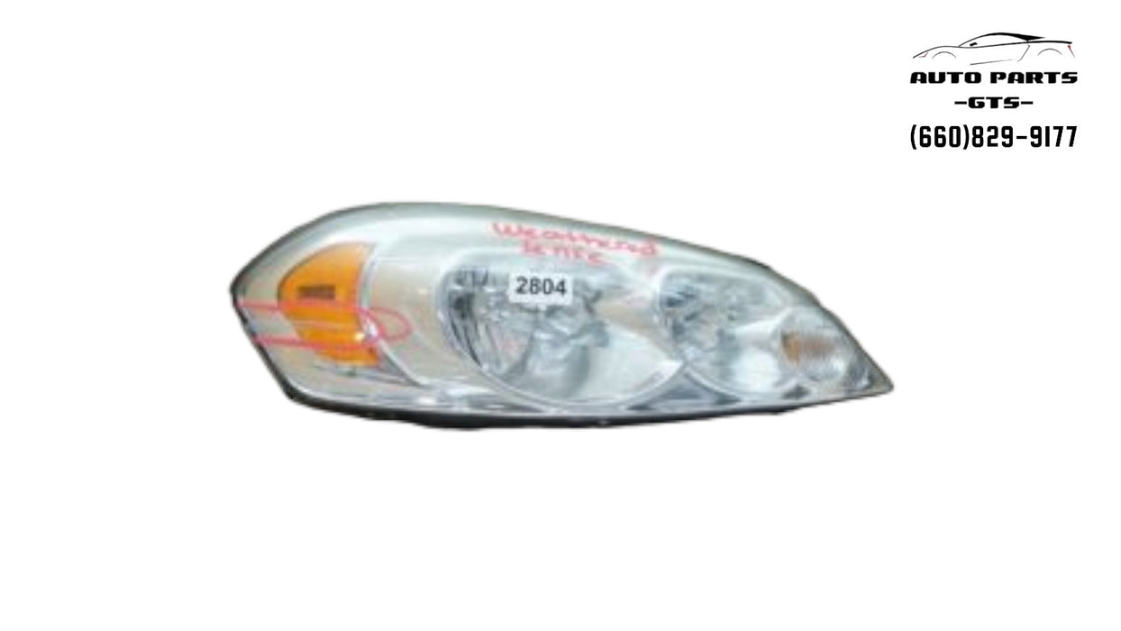 2006-2013 CHEVROLET IMPALA FRONT RH RIGHT PASSENGER SIDE HEADLIGHT OEM