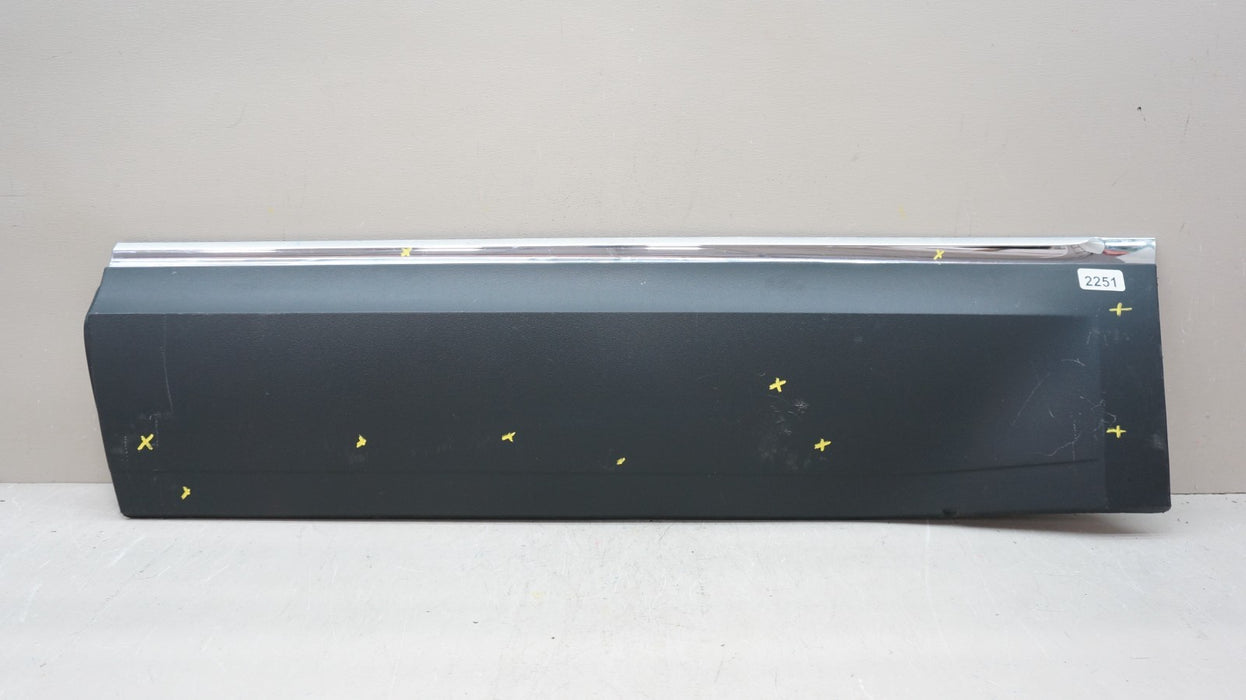 2018-2024 VOLKSWAGEN ATLAS REAR LEFT LOWER DOOR MOLDING GARNISH OEM 3CN854949A