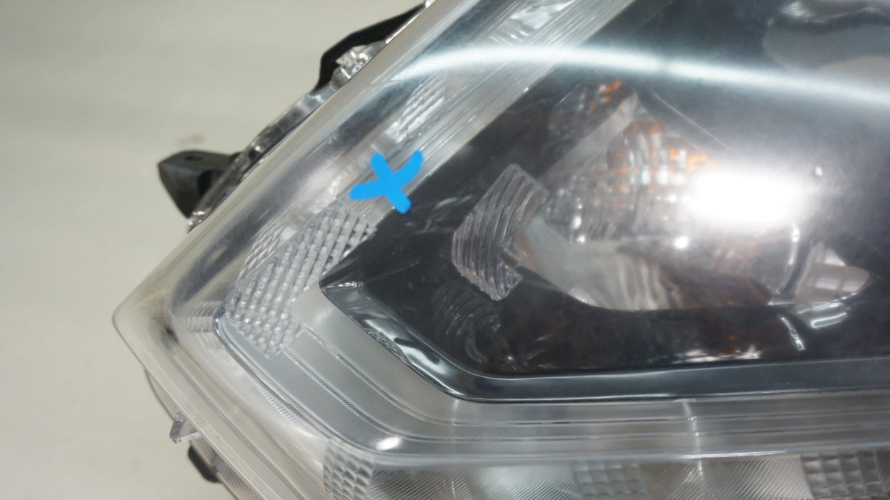 2014-2016 NISSAN ROGUE FRONT LEFT DRIVER SIDE HALOGEN W/ LED HEADLIGHT OEM