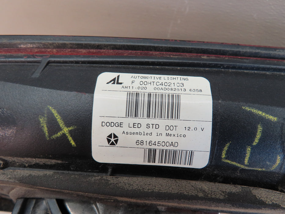 2013 2014 2015 2016 DODGE DART REAR CENTER TRUNK TAIL LIGHT LED OEM 68164500AD