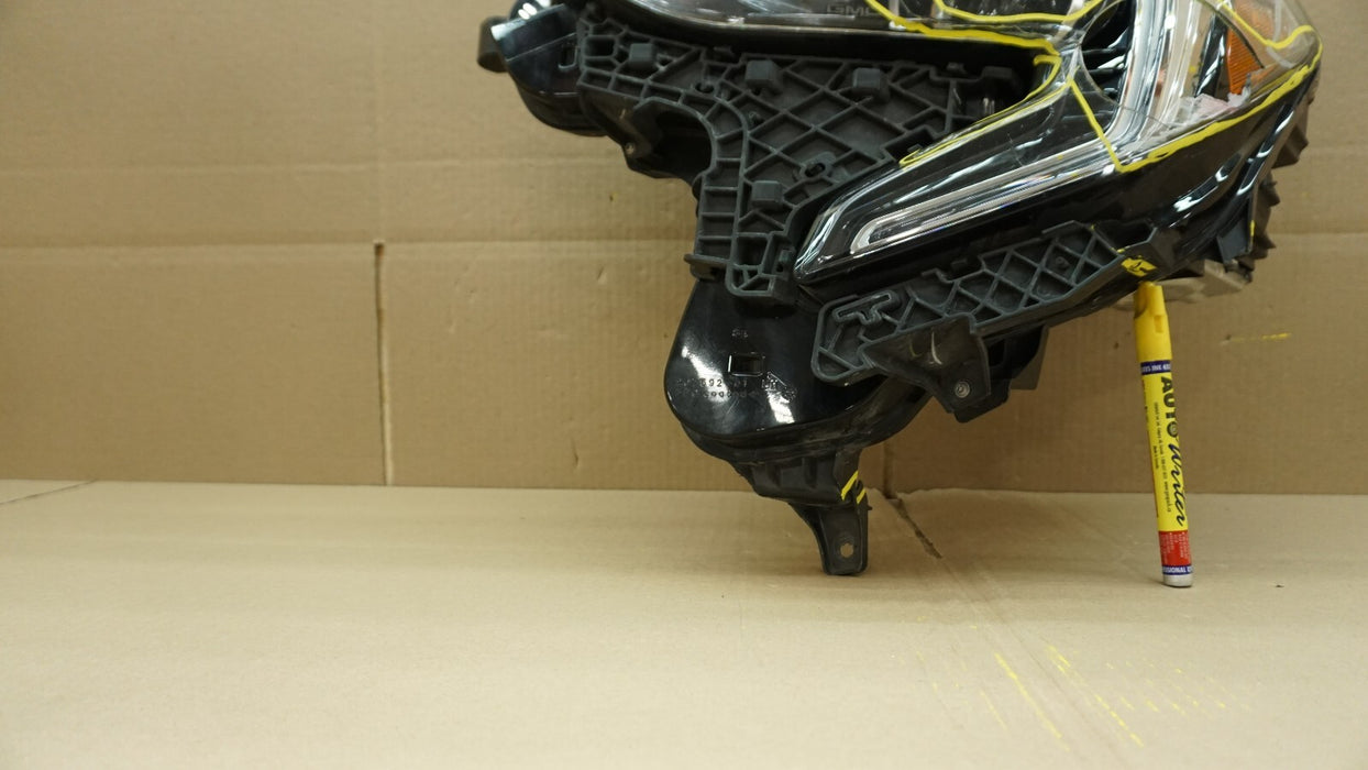 2018-2021 GMC TERRAIN XENON HID LEFT DRIVER SIDE HEADLIGHT LED OEM 84355670