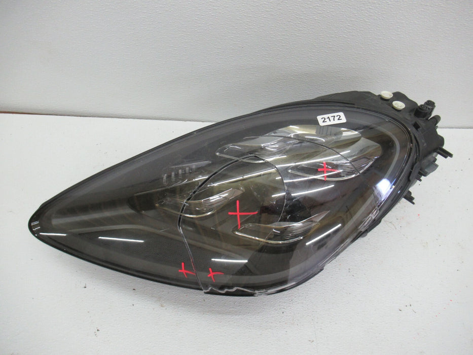 2019-2020 PORSCHE CAYENNE TURBO GTS LEFT DRIVER SIDE HEADLIGHT FULL LED OEM