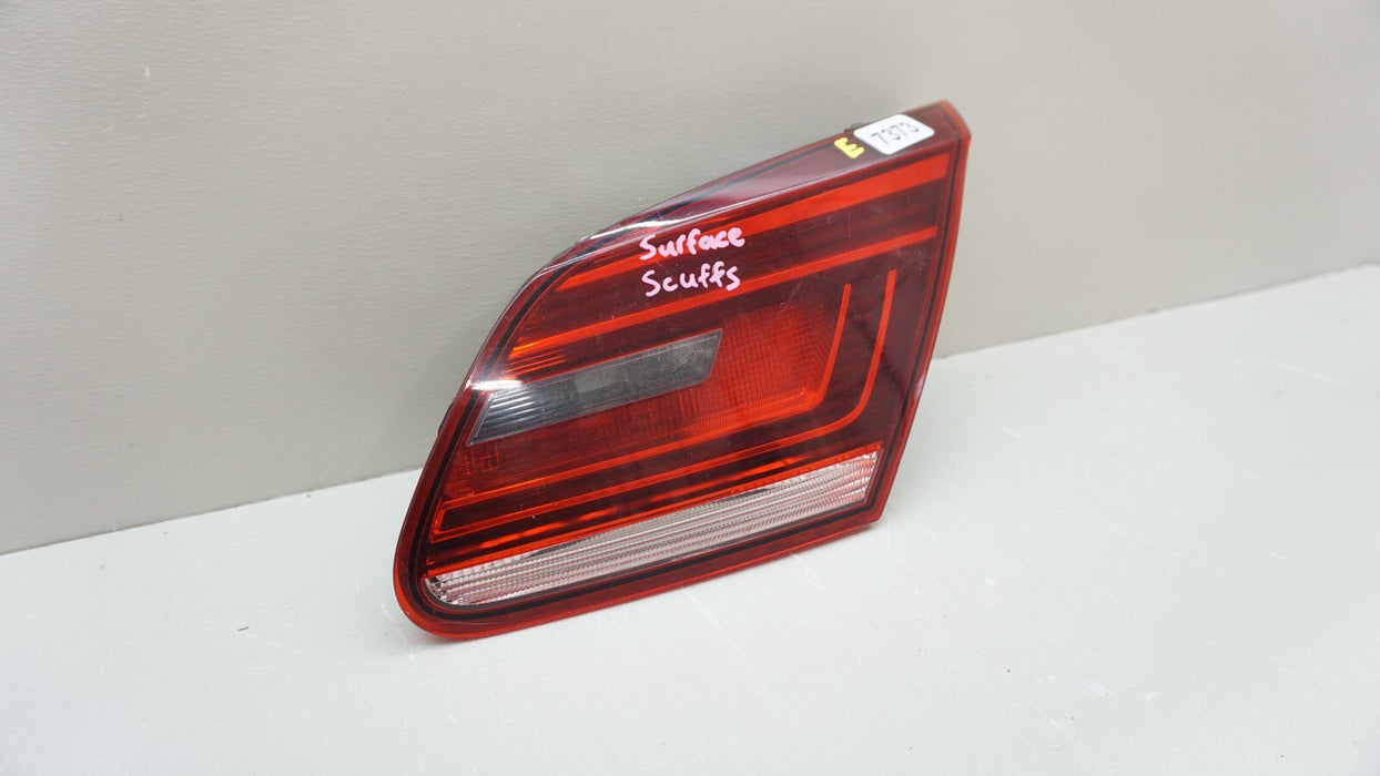 2013-2017 VOLKSWAGEN CC REAR RH RIGHT PASSENGER SIDE INNER TAIL LIGHT OEM