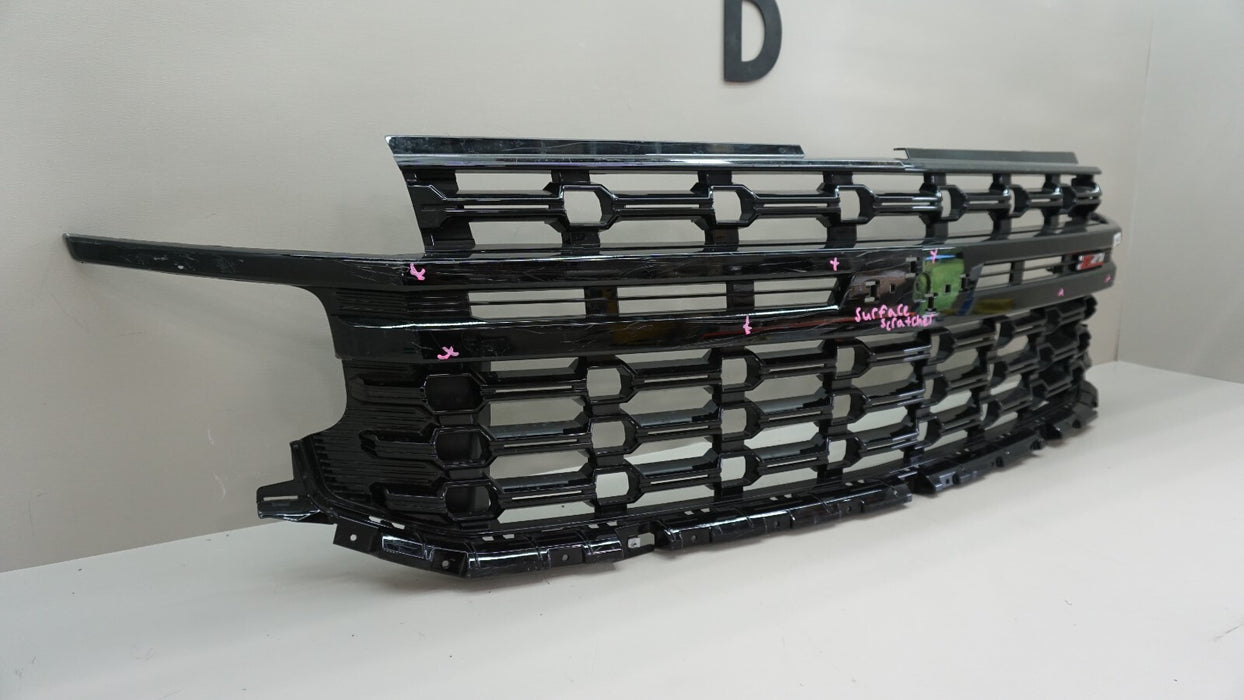 2021-2022 CHEVROLET TAHOE SUBURBAN Z71 FRONT BUMPER RADIATOR GRILLE GRILL OEM