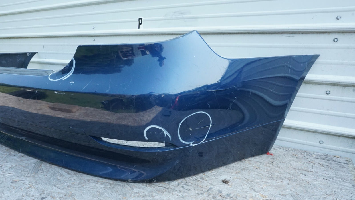2004-2007 BMW 525I 530I 545I 550I E60 SEDAN REAR BUMPER COVER PANEL PLASTIC OEM
