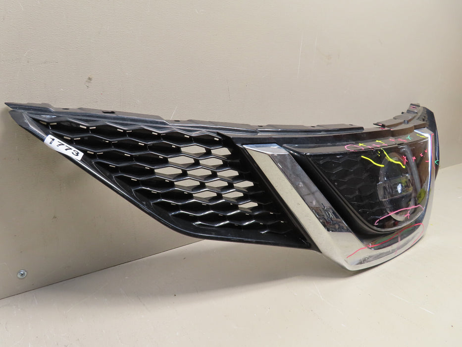 2017 2018 2019 NISSAN ROUGE FRONT UPPER RADIATOR GRILLE GRILL OEM 62310 6MD5A