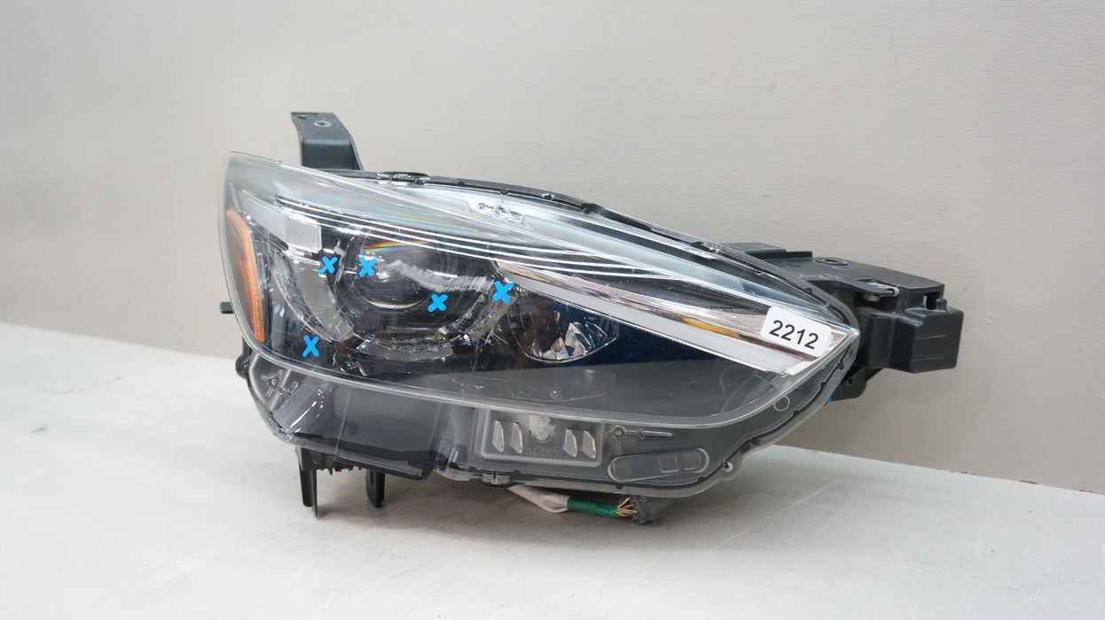2018-2021 MAZDA CX-3 FRONT RIGHT PASSENGER SIDE LED AFS HEADLIGHT OEM D10E-51030