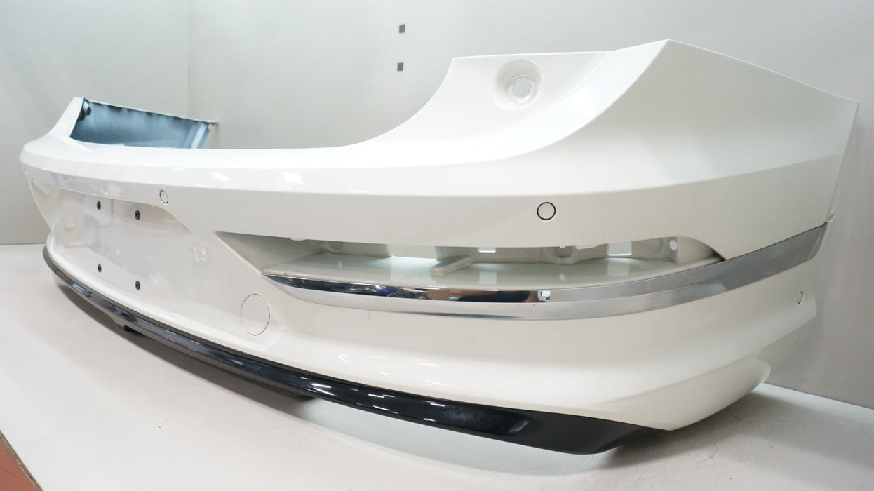 2021-2023 BENTLEY BENTAYGA REAR BUMPER COVER WITH SENSORS OEM -A9B GLACIER WHITE