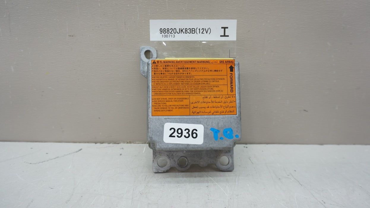 2007-2013 INFINITI G35 G37  AB SRS CONTROL MODULE OEM 98820JK83B