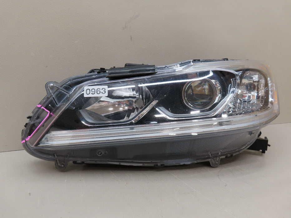 2016 2017 HONDA ACCORD FRONT LEFT DRIVER SIDE HEADLIGHT HALOGEN OEM