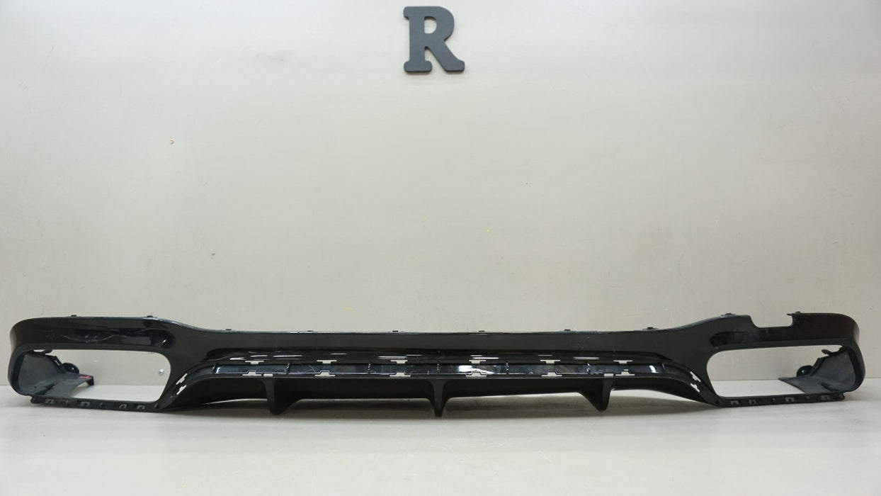 2017-2019 MERCEDES W213 E63 AMG REAR LOWER BUMPER COVER VALANCE OEM A2138852401