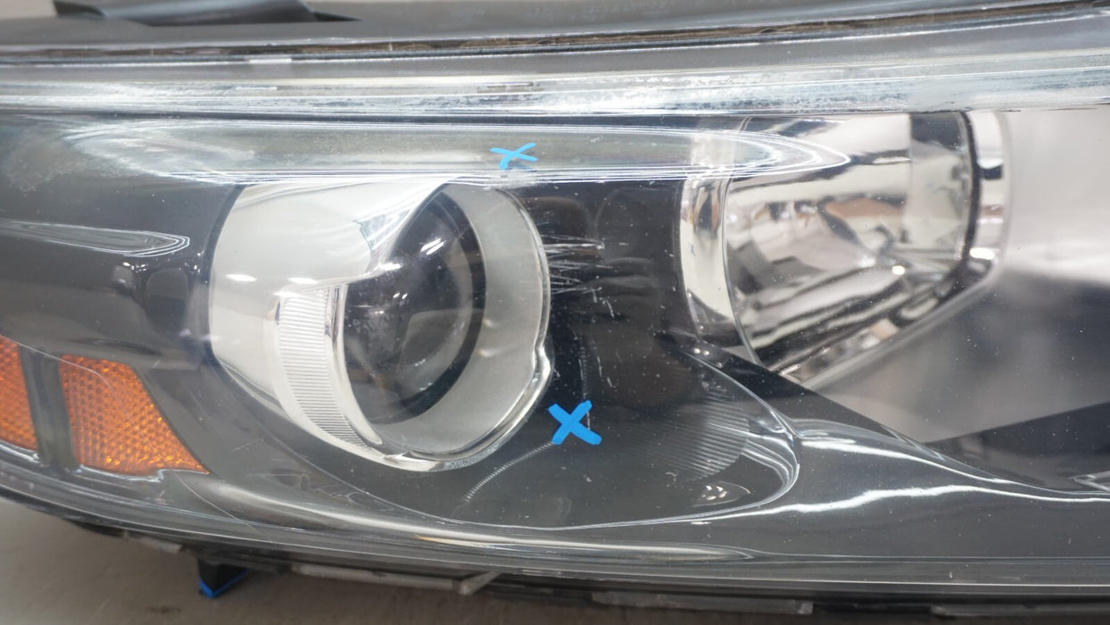 2011-2013 KIA OPTIMA FRONT RIGHT PASSENGER SIDE HALOGEN HEADLIGHT OEM