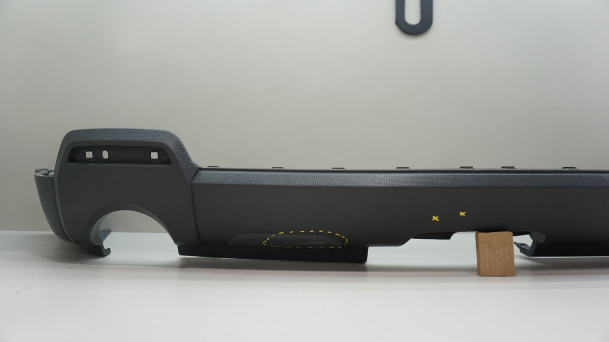 2010-2015 GMC TERRAIN W DUAL EXHAUST REAR LOWER BUMPER COVER VALANCE 25880094