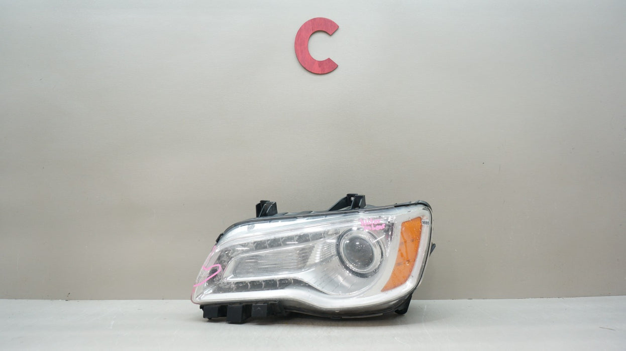 2011-2014 CHRYSLER 300 FRONT LEFT DRIVER SIDE XENON HEADLIGHT OEM