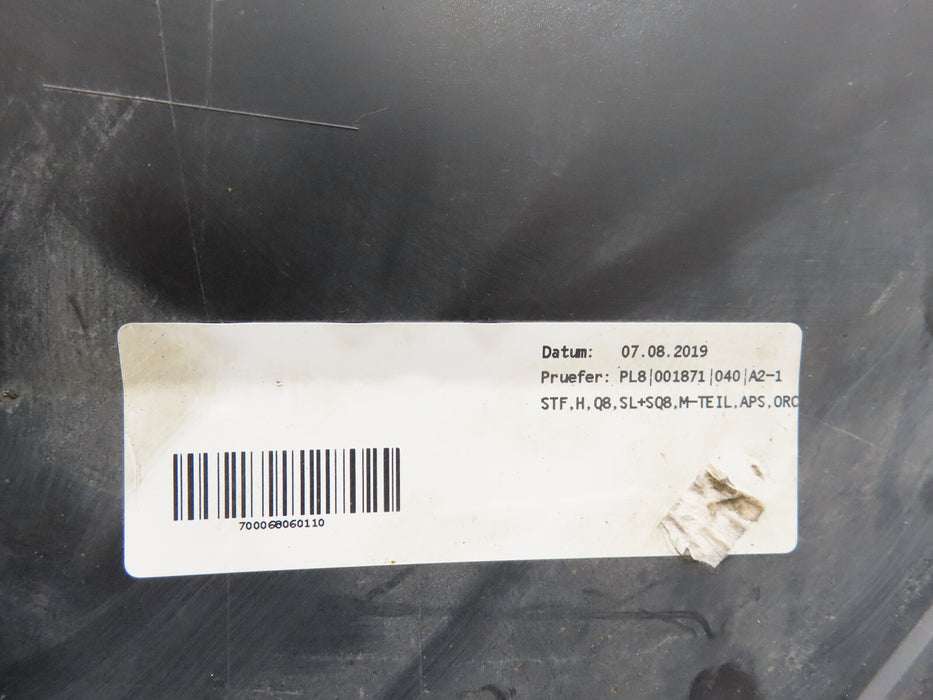 2019-2023 AUDI Q8 S-LINE REAR LOWER BUMPER COVER 4M8807527D OEM
