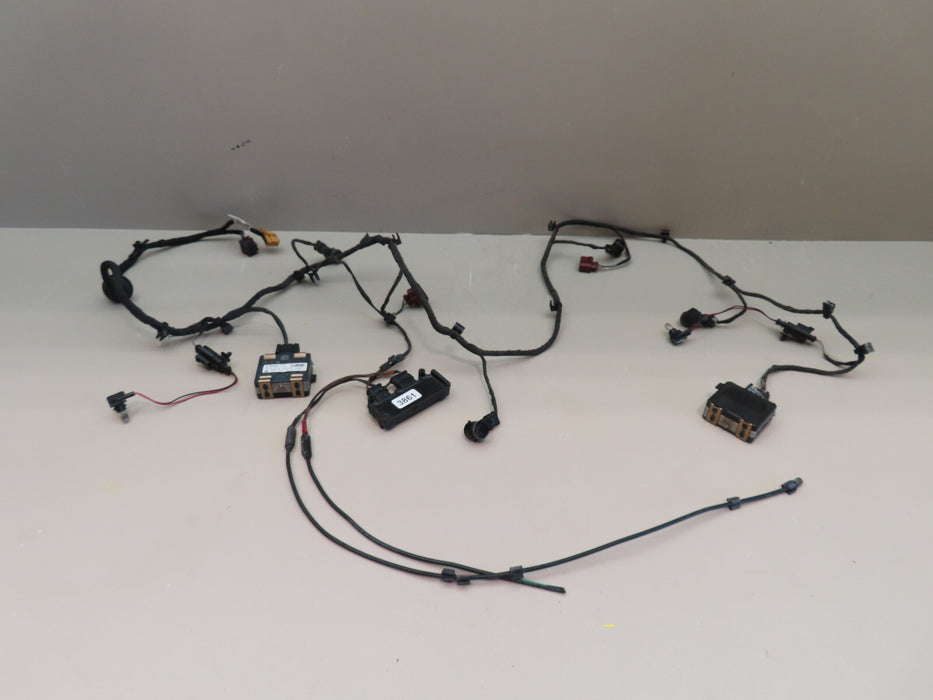 2017-2022 AUDI Q7 REAR BUMPER WIRE HARNESS/MODULE/CONTROLLER SENSORS OEM