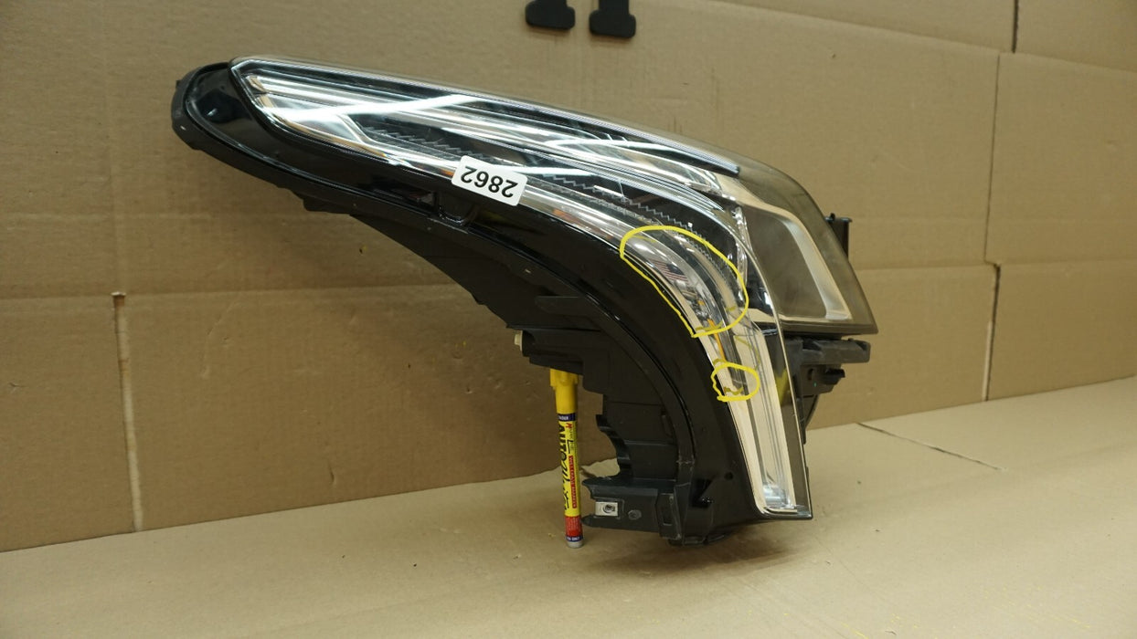 2017-2019 CADILLAC XT5 RIGHT PASSENGER SIDE HEADLIGHT HALOGEN 84167550RH