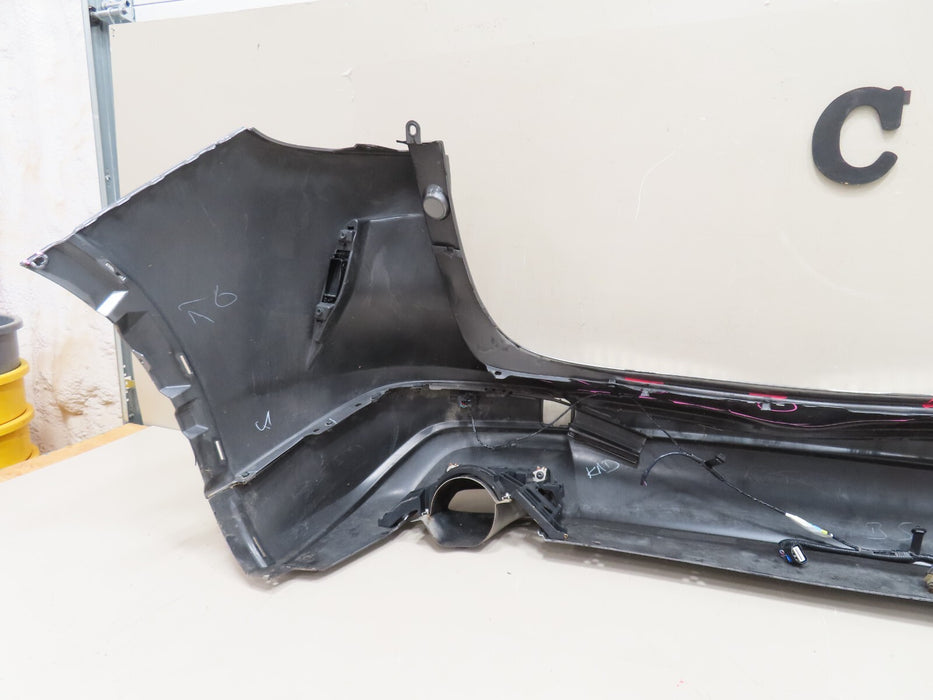 2019-2020 INFINITI QX50 SUV REAR BUMPER COVER W/ LOWER PANEL MUFFLER TIP OEM