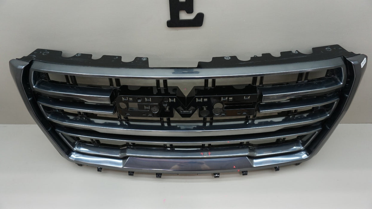 2021-2023 GMC YUKON FRONT UPPER MAIN GRILLE 84835787 OEM 21 22 23 GOOD CONDITION