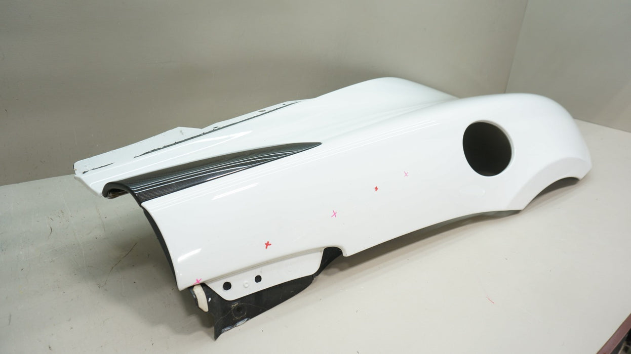 2016-2021 MCLAREN 600LT 570S REAR LEFT DRIVERS SIDE QUARTER PANEL OEM WHITE