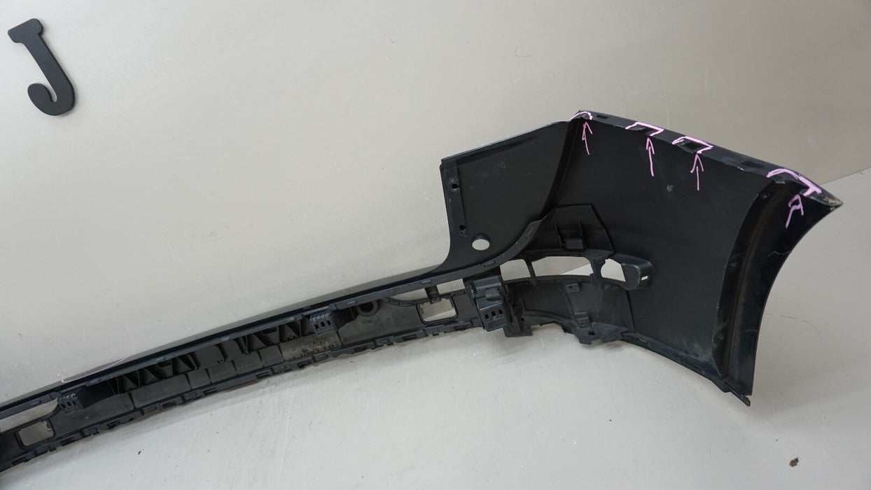 2008-2010 AUDI Q5 REAR BUMPER COVER PANEL PLASTIC BLACK OEM 8R0807385C