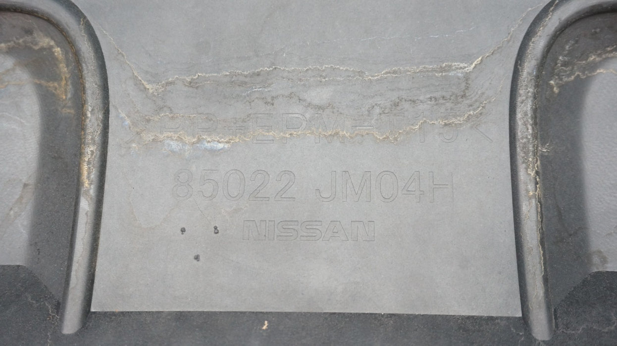 2014-2015 NISSAN ROGUE REAR BUMPER COVER PANEL 85022 JM04H OEM