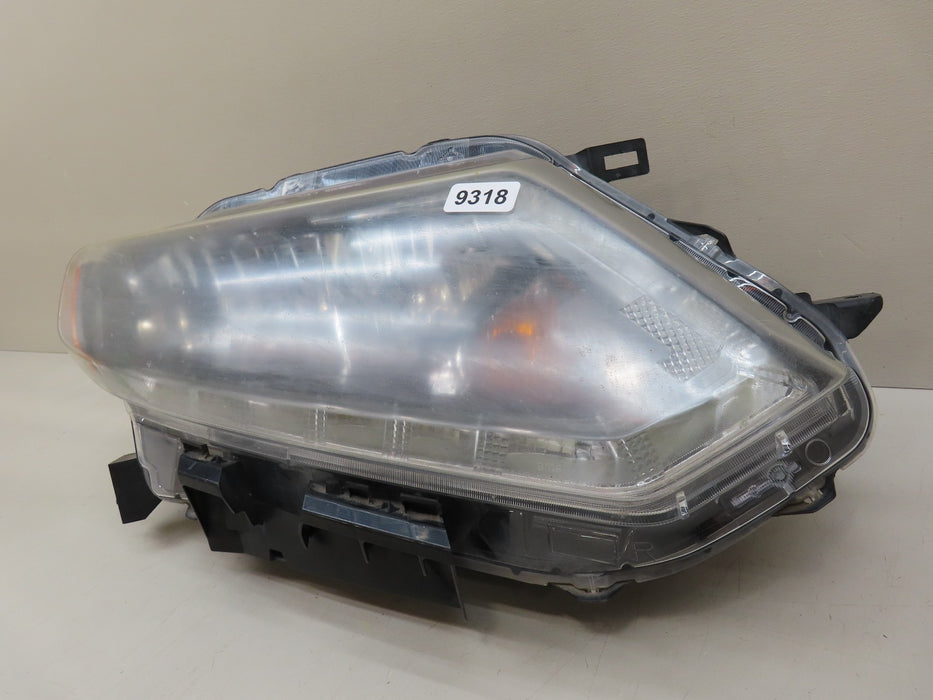 2014-2016 NISSAN ROGUE FRONT RIGHT PASSENGER SIDE HEADLIGHT OEM 9318