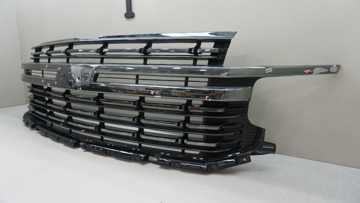 2021-2023 CHEVROLET TAHOE FRONT BUMPER RADIATOR GRILLE GRILL 84639387 OEM