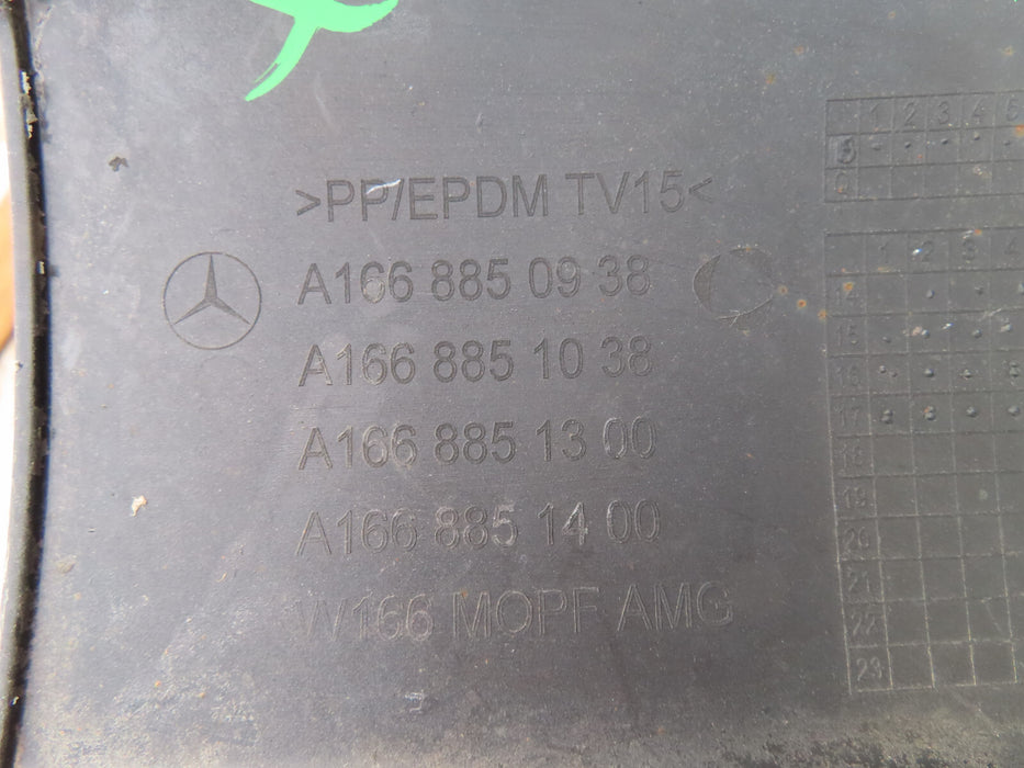 2015 -2019 MERCEDES GLE AMG W166 REAR BUMPER COVER OEM A 166 885 09 38