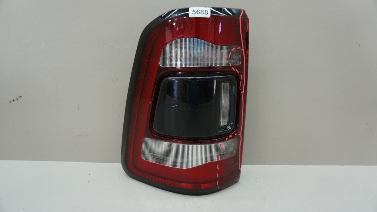 2019-2023 DODGE RAM 1500 REAR RIGHT PASSENGER SIDE LED TAIL LIGHT OEM