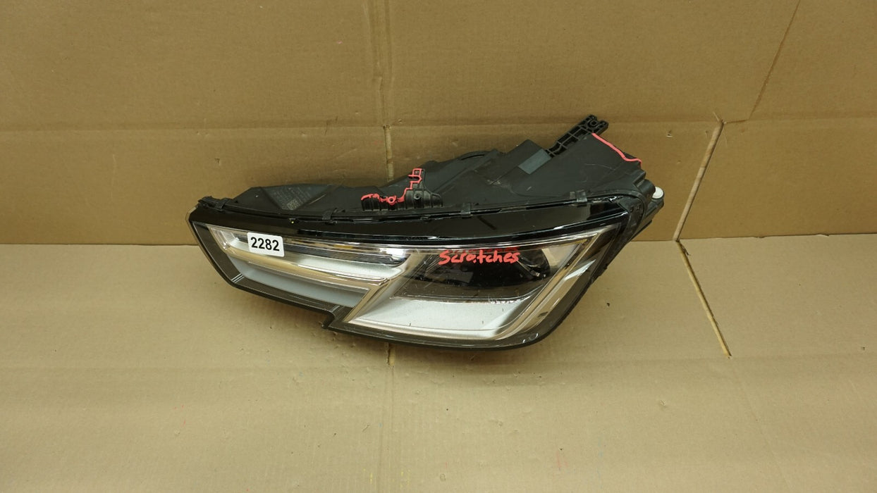 2017-2019 AUDI A4 S4 FRONT LEFT DRIVER SIDE HEADLIGHT LED OEM 8W0941033B