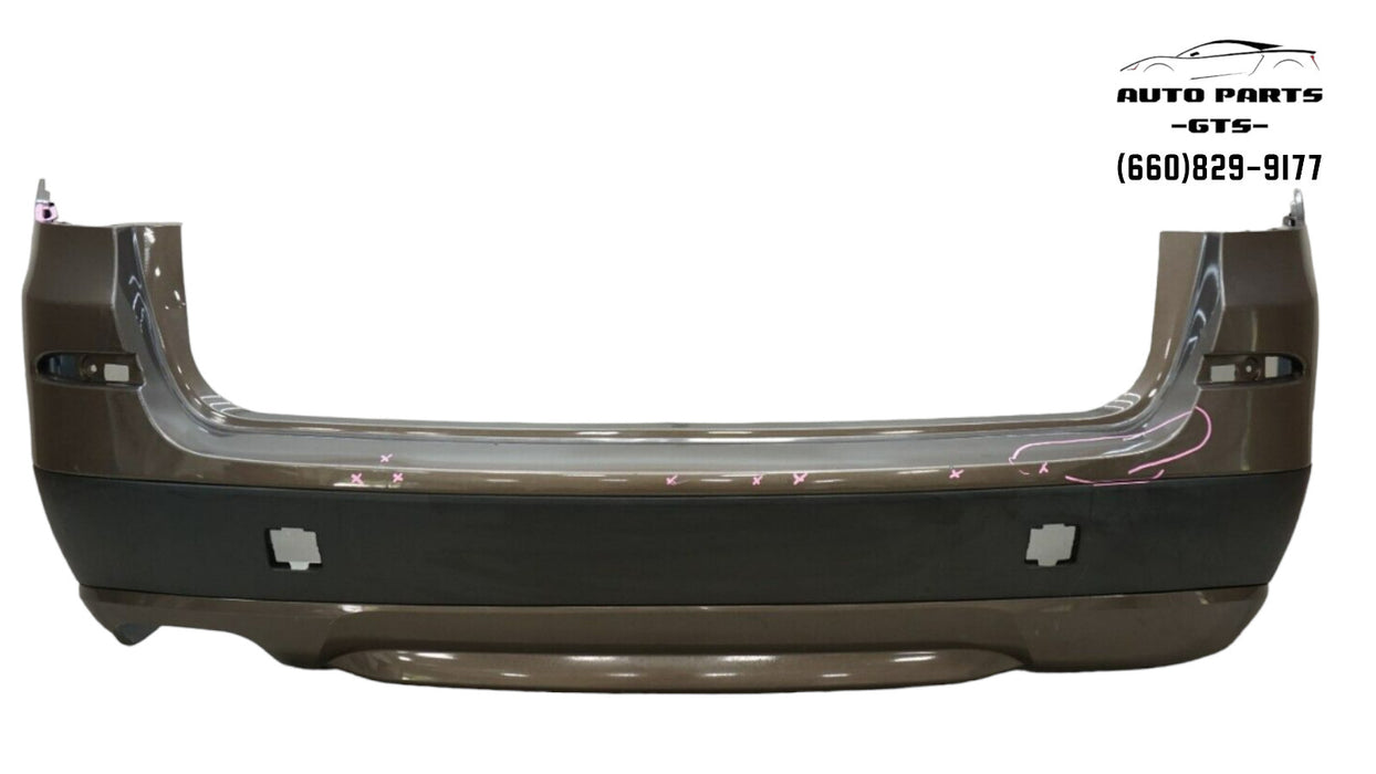 2011-2014 BMW X3 F25 REAR BUMPER COVER PANEL W/ MOLDING TRIM OEM 51127278478